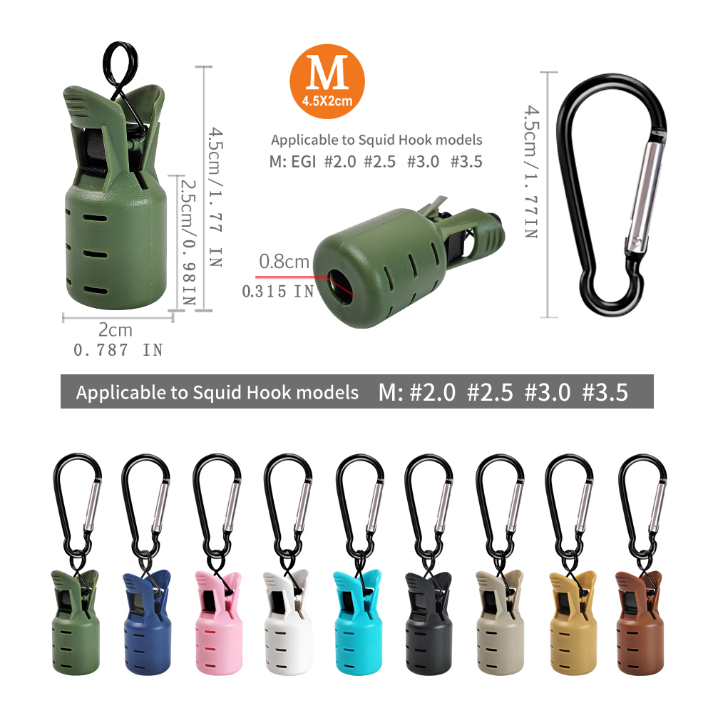 Squid Jig Hook Cover Durable P - đánh giá và giá Fishing Equipment Basics