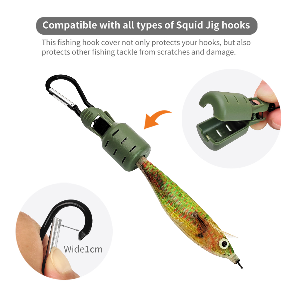 Squid Jig Hook Cover Durable P - đánh giá và giá Fishing Equipment Basics