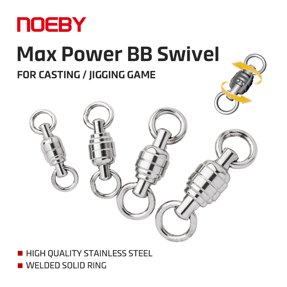 NOEBY Max Power BB Swivel High - đánh giá và giá Fishing Quest