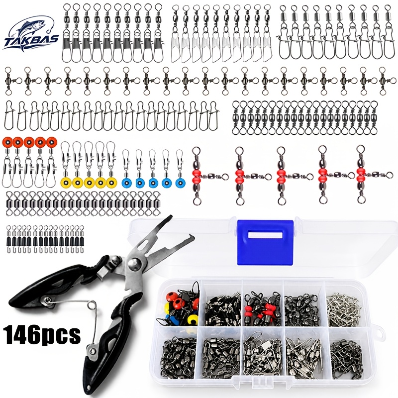 146pcs Fishing Terminal Tackle - đánh giá và giá Fishing Quest