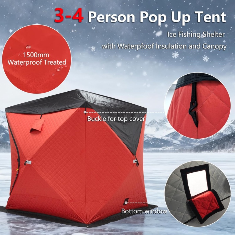 Windproof Warm Function Upgrad - đánh giá và giá Fishing Equipment You Need