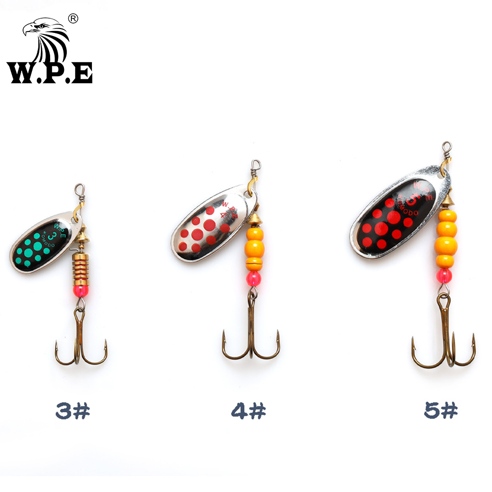 W.p.e Thương Hiệu Mới Spinner  - đánh giá và giá Fishing Equipment Brands