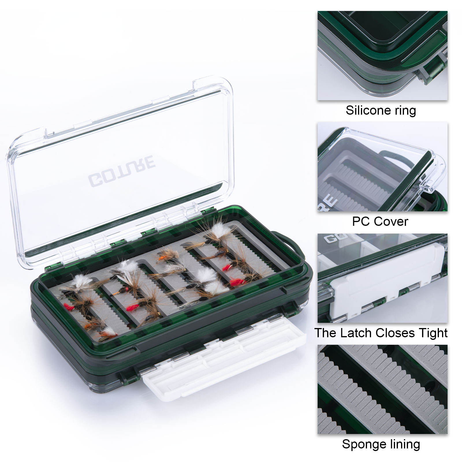 Goture Waterproof Double Sided - đánh giá và giá Fishing Equipment Fly