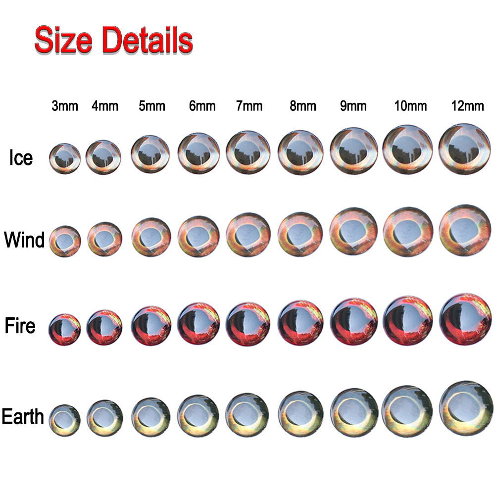 ICERIO 100 Chiếc Toàn Phương 3 - đánh giá và giá Fishing Equipment Fly