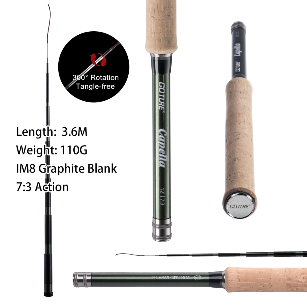 Goture Tenkara Fly Fishing Rod - đánh giá và giá Fishing Equipment Fly