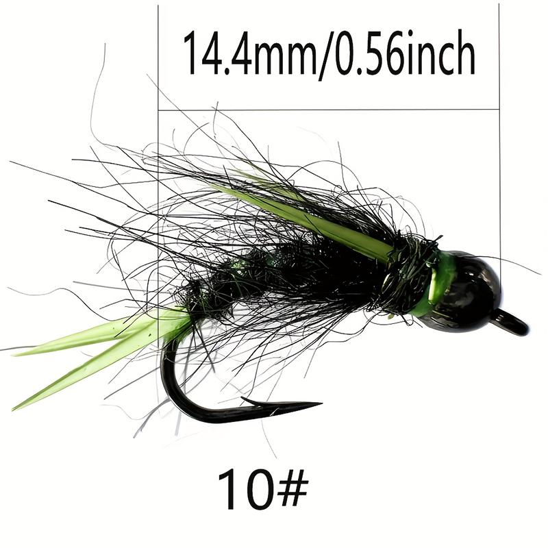 4PCS Green Stonefly Fly Fishin - đánh giá và giá Fishing Equipment Fly