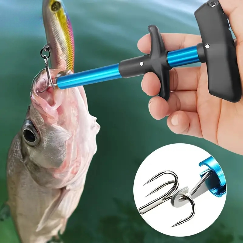 1pc Portable Aluminum T-Hook T - đánh giá và giá Used Fishing Equipment Near Me