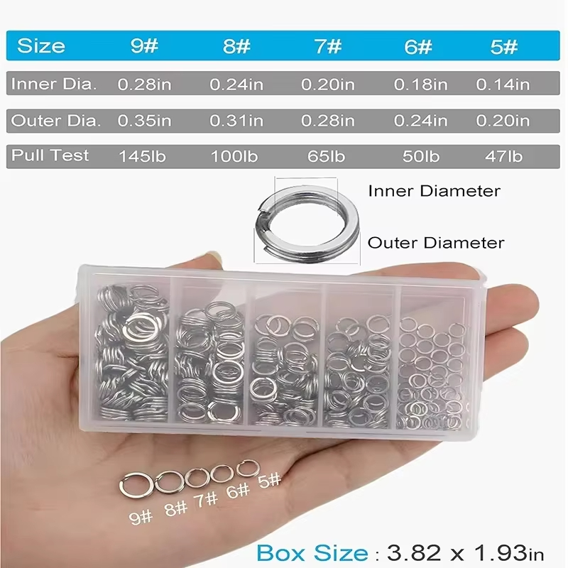 5 Size Stainless Steel Fishing - đánh giá và giá Fishing Equipment Box