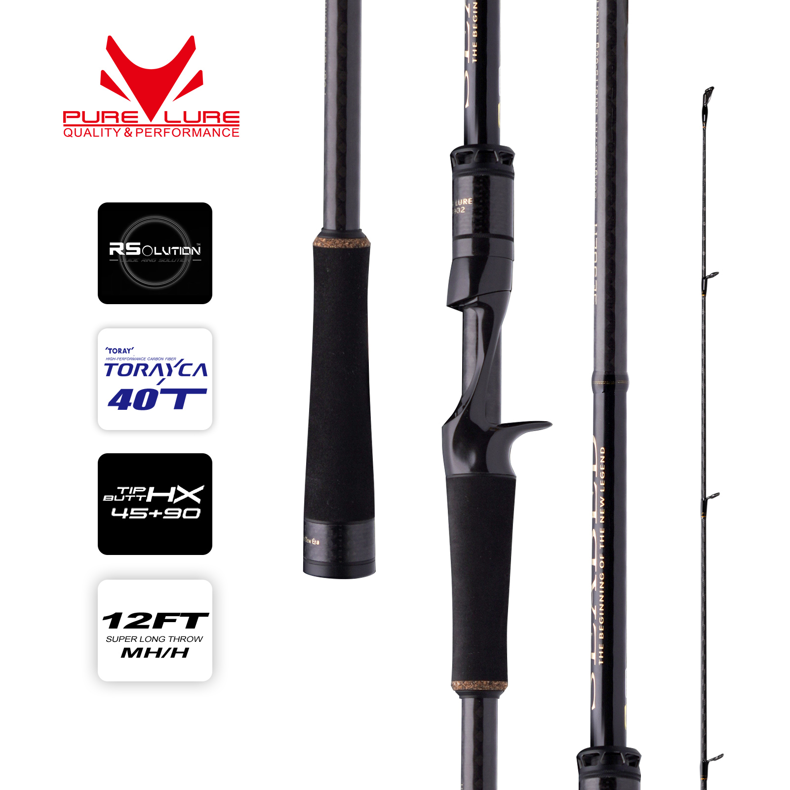 PURELURE SEABED 12FT 3.0m 3.3m - đánh giá và giá Fishing Equipment Brands