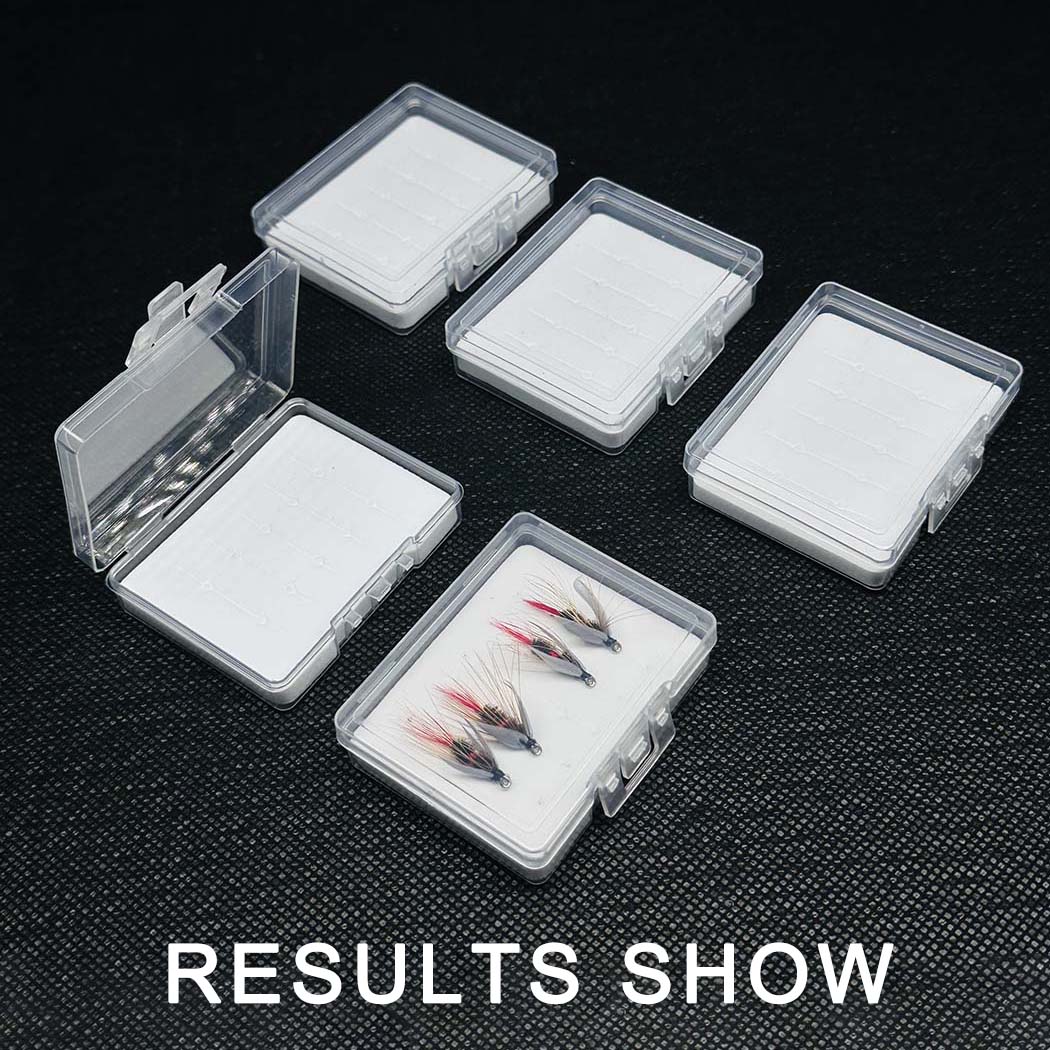 5Pcs/lot Fly Fishing Box Stora - đánh giá và giá Fishing Equipment Fly